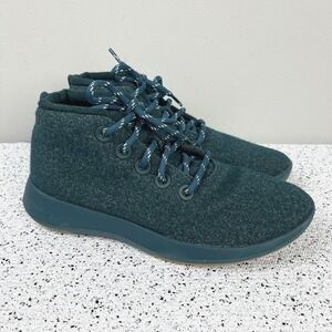 Allbirds Wool‎ Runner Up Mizzles Womens 9 High Top Deep Emerald Green
